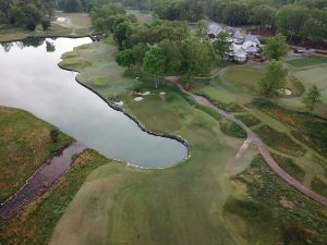 Honors 9th Green Aerial